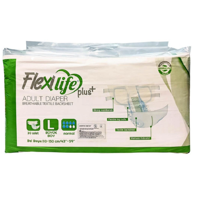 Підгузки для дорослих Flexi life plus розмір L 30 шт